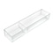 Azar Displays Two Compartment Slim Rectangle Cosmetic Organizer for Counter, PK2 252718 - alternate 1